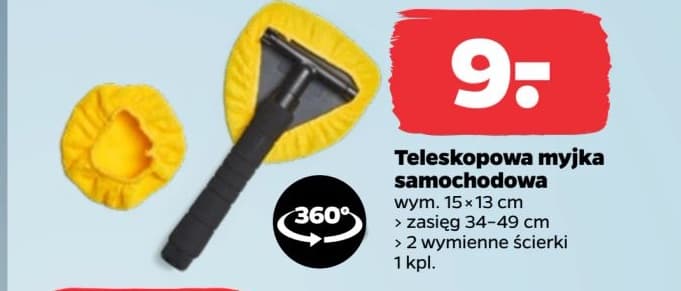 teleskopowa myjka samochodowa