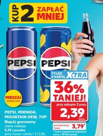 napój gazowany różne rodzaje