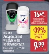 antyperspirant w sztyfcie dla kobiet/mężczyzn