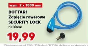 zapięcie rowerowe security lock