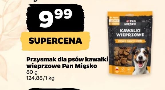 przysmak dla psów kawałki wieprzowe