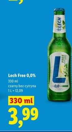 piwo bezalkoholowe czarny bez-cytryna