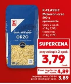 makaron orzo