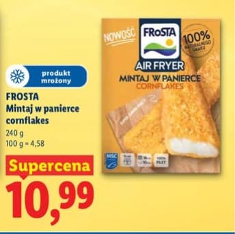 mintaj w panierce cornflakes