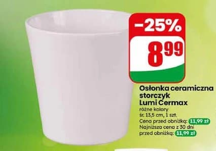 osłonka ceramiczna na storczyk