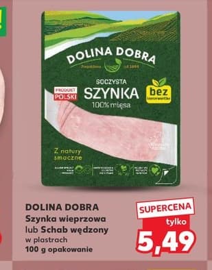 szynka wieprzowa w plastrach