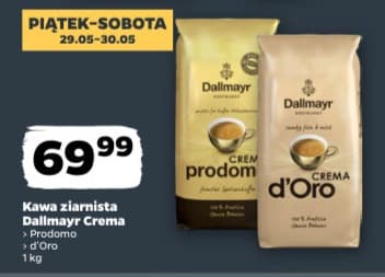 kawa ziarnista crema