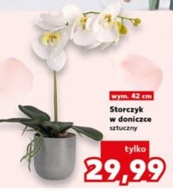 Storczyk w doniczce sztuczny