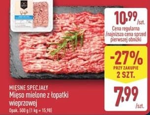 mięso mielone z łopatki wieprzowej