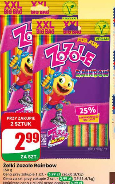 żelki rainbow