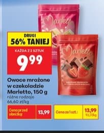 owoce mrożone w czekoladzie