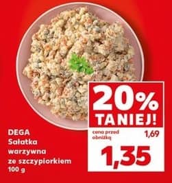 Dega sałatka warzywna ze szczypiorkiem 100g