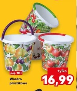 wiadro plastikowe