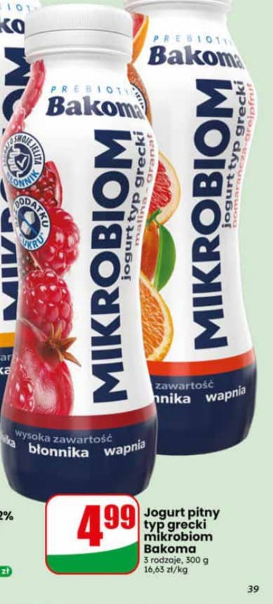 jogurt pitny typ grecki mikrobiom