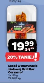 łosoś w marynacie ziołowej