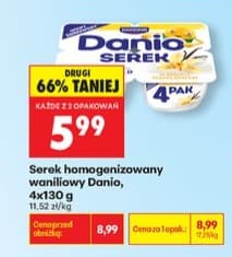 Serek homogenizowany waniliowy