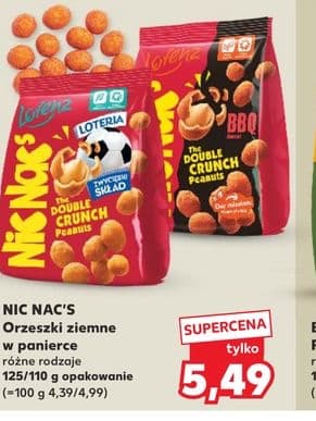 orzeszki ziemne w panierce różne rodzaje