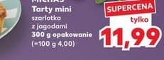 tarty mini szarlotka z jagodami