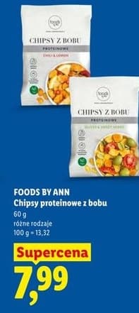 chipsy proteinowe z bobu