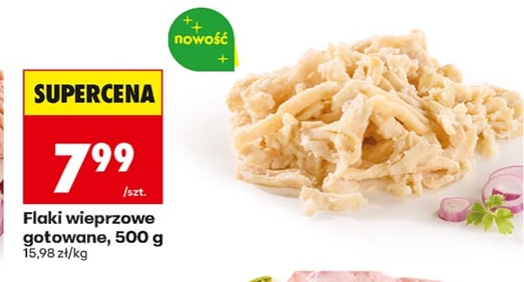 flaki wieprzowe gotowane