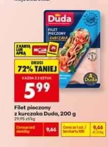 Duda filet pieczony z kurczaka 200g