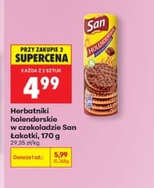 herbatniki holenderskie w czekoladzie