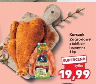 kurczak z jabłkiem i żurawiną