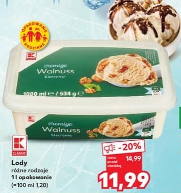 lody różne rodzaje