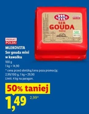 ser gouda mini w kawałku
