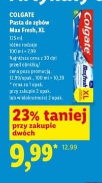 pasta do zębów Max Fresh