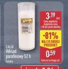 wkład parafinowy 52 h