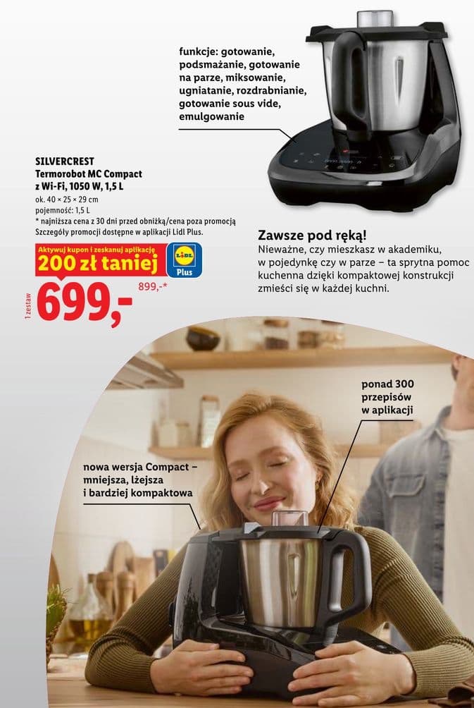 robot kuchenny termorobot mc compact z wi-fi