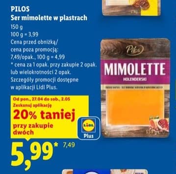 ser mimolette w plastrach