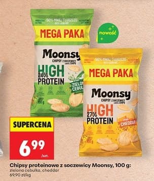 chipsy proteinowe z soczewicy