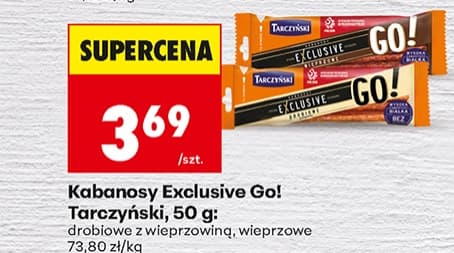 kabanosy drobiowe z wieprzowiną