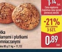 butka z ziarnami i płatkami ziemniaczanymi