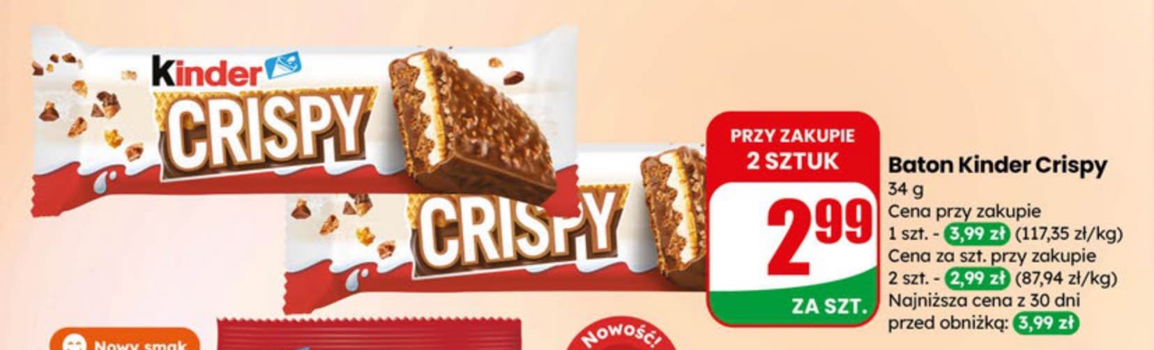 baton Kinder Crispy