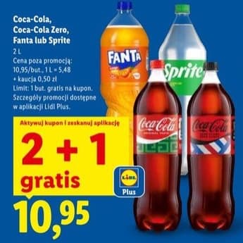 napój gazowany różne marki