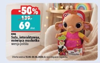 sula interaktywna mówiąca maskotka wersja polska