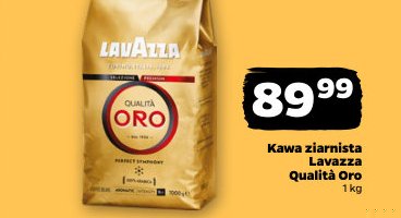 kawa ziarnista Qualità Oro