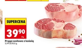 pręga wołowa z kością