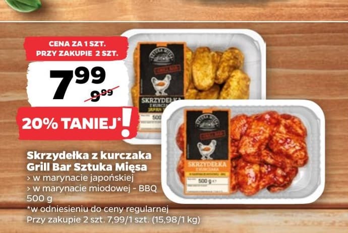 skrzydełka z kurczaka w marynacie miodowej-bbq