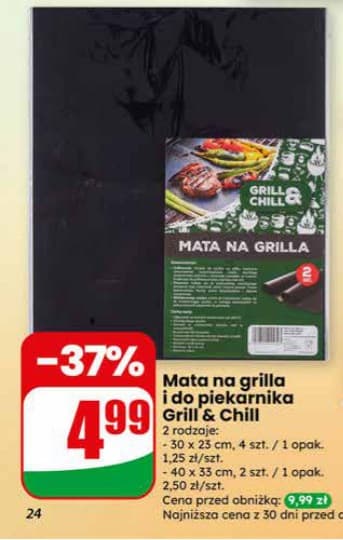 mata na grilla i do piekarnika