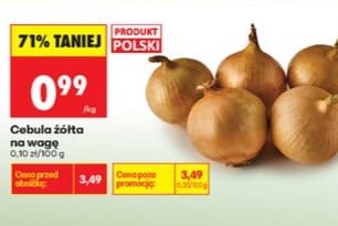 cebula żółta na wagę