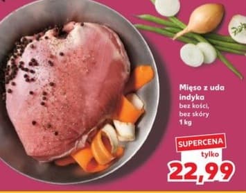 mięso z uda indyka bez kości, bez skóry