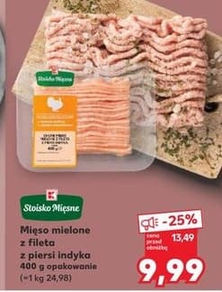 mięso mielone z fileta z piersi indyka