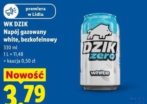 napój gazowany white bezkofeinowy