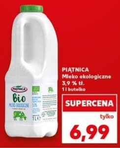 Mleko ekologiczne 3,9% tł.