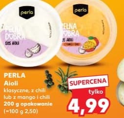 aioli klasyczne z chilli lub z mango i chili