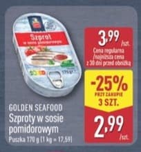 szprot w sosie pomidorowym